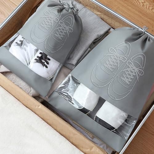 GAOHAN 20 Pcs Shoe Storage Bags,Dustproof Waterproof Travel Shoe Bags — view 6