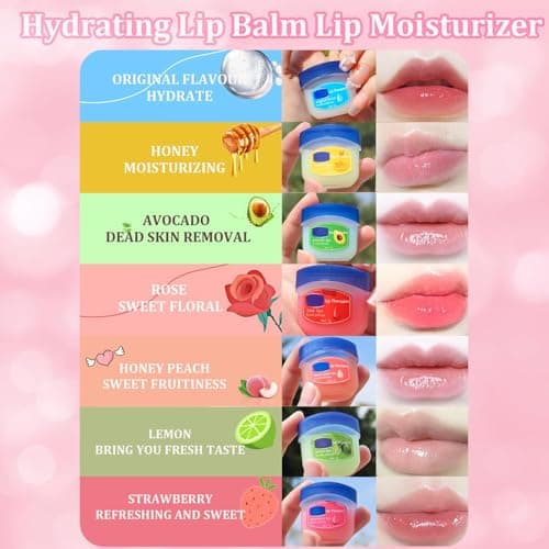 Mini Lip Balm Set, Lip Balm Multipack, Moisturising Lip Care, Travel Size — view 2