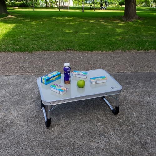 Andes Lightweight Aluminium Folding Camping/Picnic/Festival Travel Table — view 6