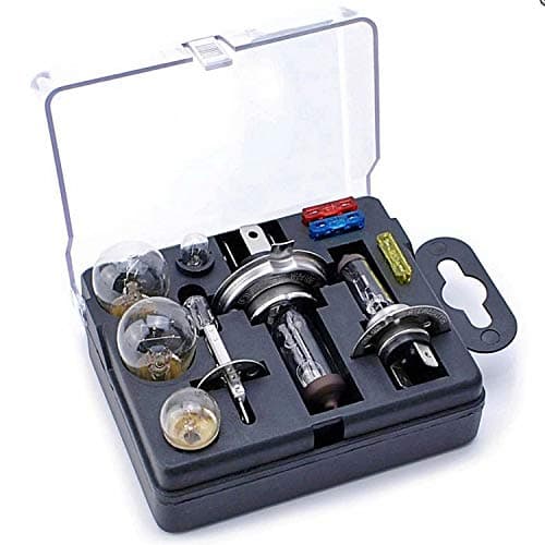 AA French Travel Kit AA5465 - Breathalysers, Warning Triangle, UK Badge, Headlamp Beam Converters & Compact Universal Car Bulb/Fuse Kit 0552 - Includes Popular Halogen Bulbs H1 (448) H4 (472) H7 — view 4