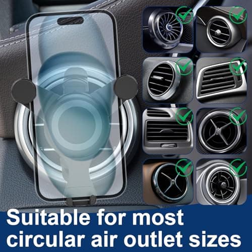 Car Phone Holder for Mercedes, Mini Cooper, Audi TT, Jeep Air Vent Mount — view 6