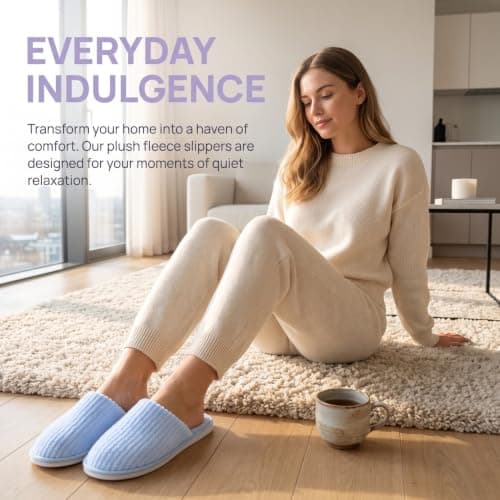 BESPORTBLE 6 Pairs Guest Slippers Washable Closed-Toe Fleece House Slippers with Non-Slip Sole Hotel Slipper Set for Spa Indoor Travel and Guest Rooms — view 4