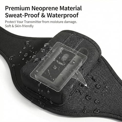 Mic Belt for Fitness Instructors, Sweat Resistant Neoprene Pouch — view 2