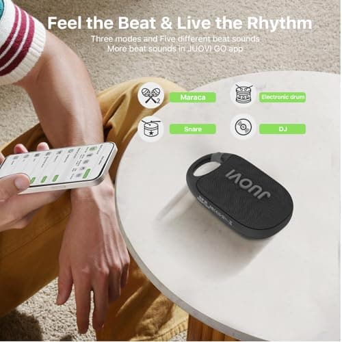 JUOVI Clip Wireless Portable Bluetooth Speaker 24H Playtime — view 5