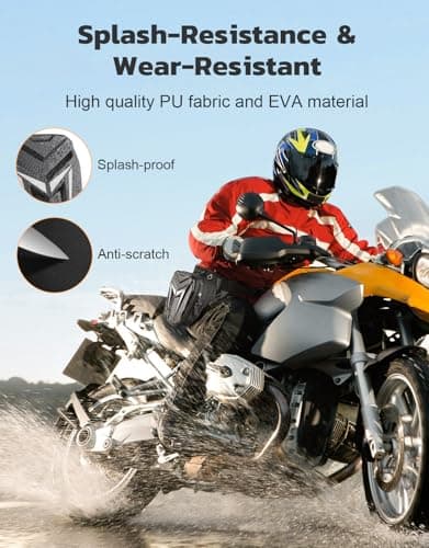 Mohard Motorcycle Leg Bag with Leg Strap, Motorbike Leg Bag for Women Men — view 3