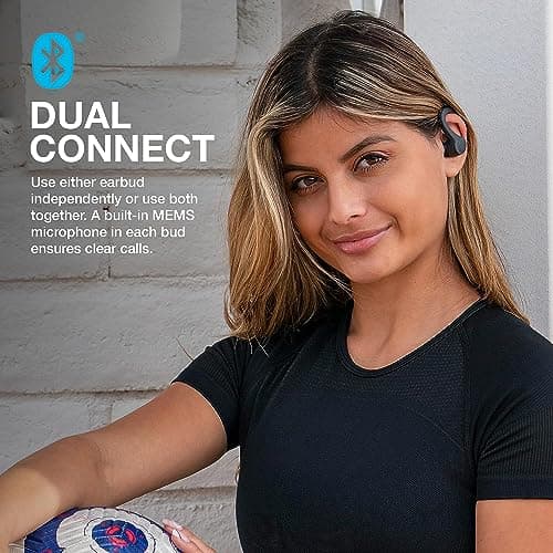 JLab Go Air Sport Running Headphones - Bluetooth Earbuds, Graphite — view 4