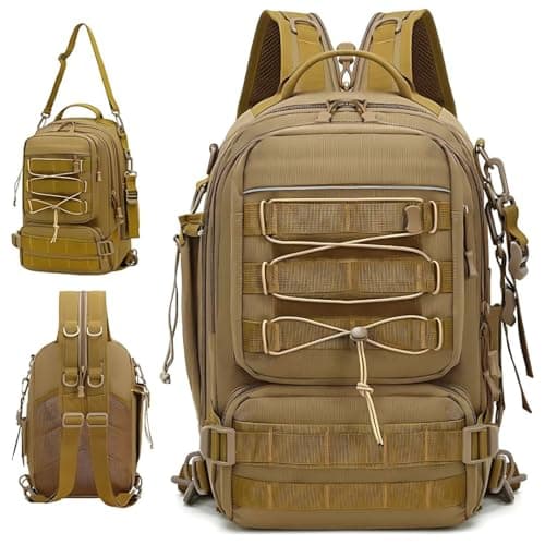Military Cabin Backpack 40x18x25 Ryanair Underseat Travel – 18L Hand Luggage,Outdoor Fishing, Hiking, Camouflage Camping & Climbing Trekking Tactical Sport Bag school for Men & Women Ruscksack — view 3