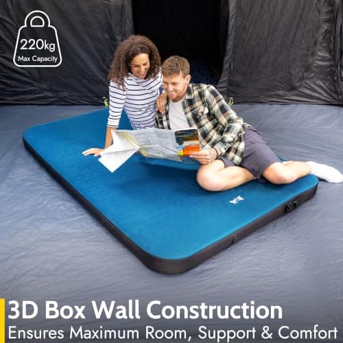 Trail Self Inflating Mattress with Integrated Rechargeable Pump, Double — view 5