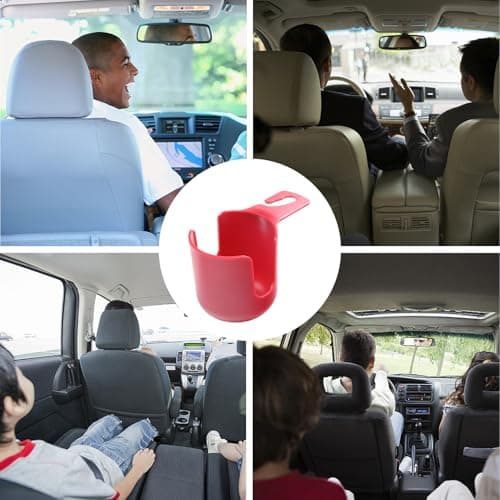 Foldable Rear Seat Holder for Car | Universal Hanging Drink Organizer — view 4
