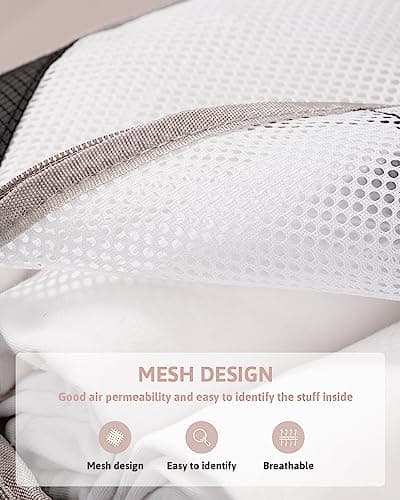 Meowoo 7-Piece Compression Packing Cubes for Luggage, Travel Organisers — view 5