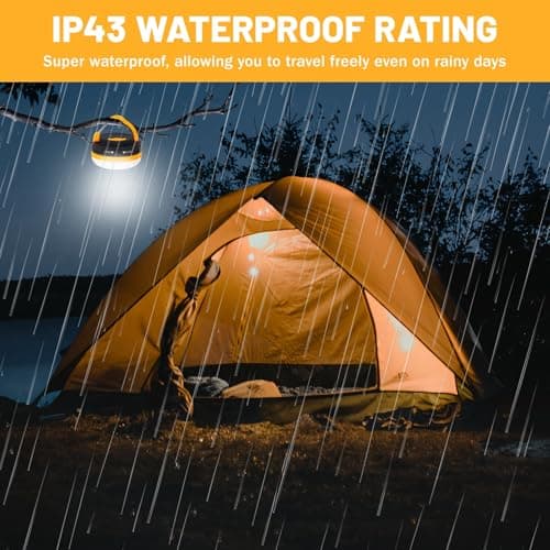 Camping Lantern LED Tent Light with Magnetic Base Outdoor Camping Lights — view 6