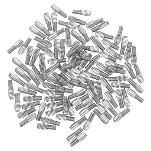 Stainless Steel Spiral Ear Cleaner 100pcs Spring Tip for Adult Canal