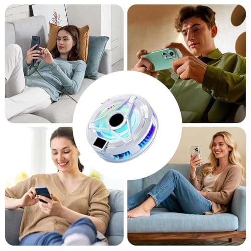 Magnetic Phone Cooler Fan Smartphone Cooling — view 4