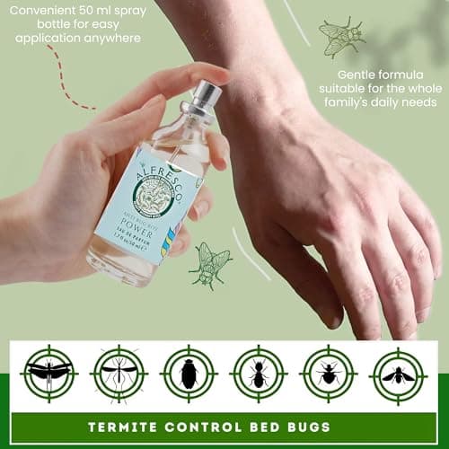 Alfresco - Power, Anti Bug Bite Eau De Parfum, Natural Fragrance Spray - Essential Oil Blend Insect Repellent, DEET-Free Travel Essentials - Unisex (50ml) — view 4