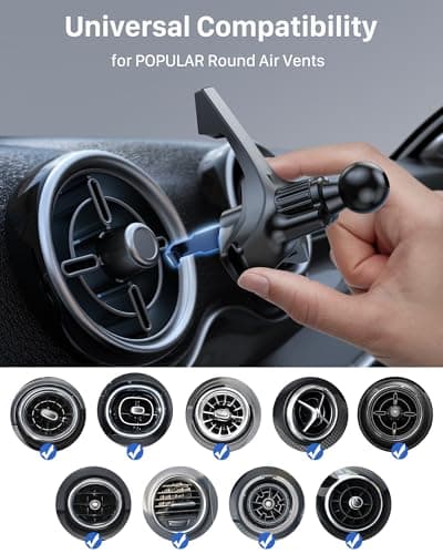 YOSH Audi A1 Phone Holder for Audi A1/A3, Mercedes, Mini Cooper 2013‑2024 — view 5