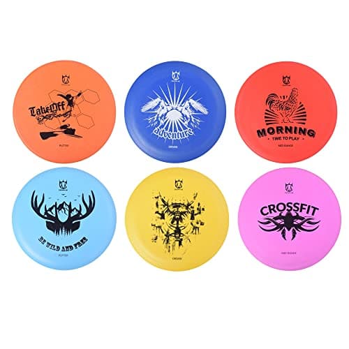 Crown ME Disc Golf Starter Kit - Includes 1 Bag with Bottle Holder and Accessory Pocket, 2 Drivers, 2 Mid-Range Discs, 2 Putters, 1 Mini Disc Marker and 1 Towel — view 2