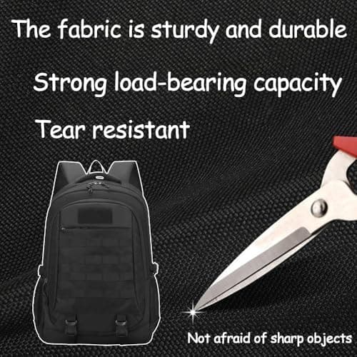Lawaia 45L Tactical Military Backpack Hiking Rucksack Survival Army Bags Large Rucking Outdoor Sports Packs Molle Gym Backpacks for Men Fishing Camping Motorcycle Traveling Mountaining-Cp Camo — view 6