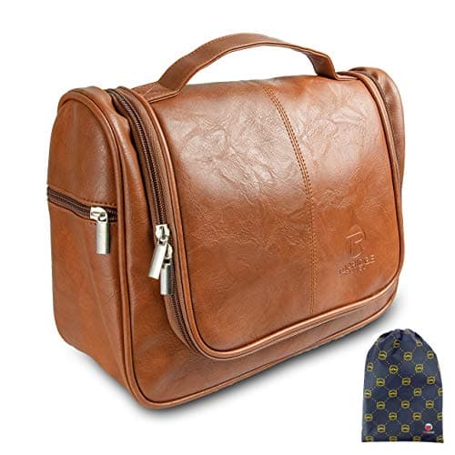 Hanging Toiletry Organiser | Large Wash Bag with Hook | Multiple Compartments | Cosmetic Organiser for Men & Women