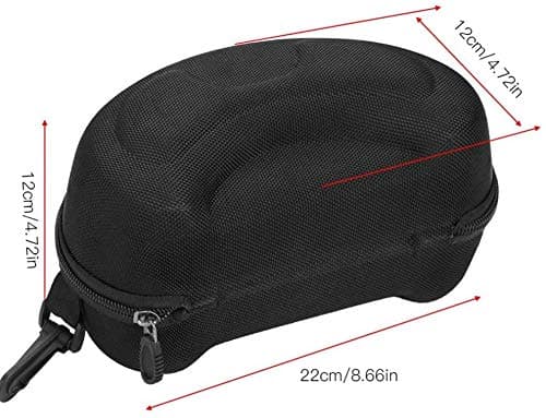 VGEBY Snowboard Goggles Case, Durable Skiing Goggles Protection, Portable Snow Goggles Bag for Outdoor Sports Activity & Travel — view 2