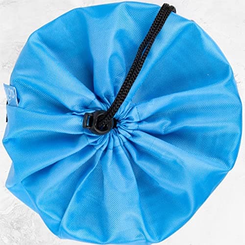 Myga Yoga Mat Bag - Compact Carry Bag for Yoga, Pilates, Fitness & Exercise Mat with Adjustable Strap for Women & Men - Lightweight Waterproof Travel Bag for Home Gym and Studio - Blue — view 6
