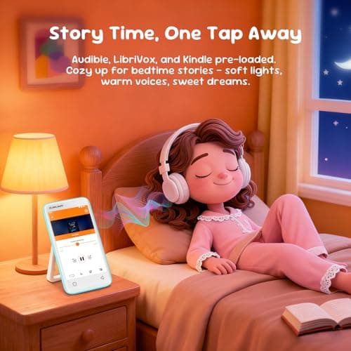 MP3 Player for Kids, Parental Controls, 16GB, Supports Spotify and Audible, Bluetooth and WiFi(Mint Green) UK — view 4