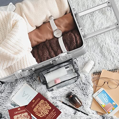 Flight Knight Premium Travel Suitcase - 8 Spinner Wheels - Built-in TSA Lock Lightweight Aluminium Frame, ABS Hard Shell Carry on Check in Luggage Highly Durable - Approved for Over 100 Airlines — view 5