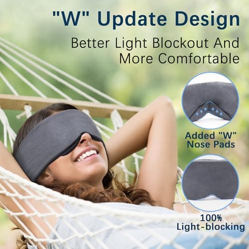 Sysrion Sleep Mask, Ultra Soft Comfortable Sleeping Mask — view 2