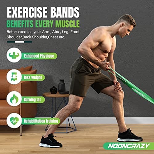 Resistance Bands Set, 5 Different Levels Pull Up Assistance Bands(8-125LB) — view 2
