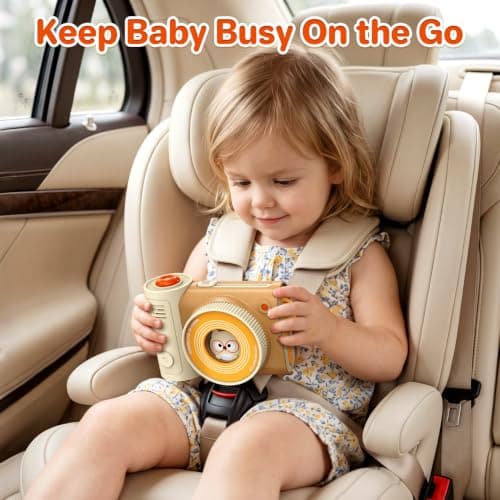 Baby Pretend Camera Sensory Toys, Montessori Toys for 1 Year Old Girl Gifts — view 5