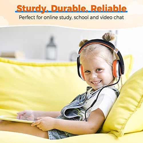 Rockpapa I20 Wired Headphones for Kids Children Adult with Microphone — view 6