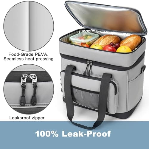 Youngoa Cool Bag, 40L Large Insulated Leakproof Foldable Cool Box — view 5