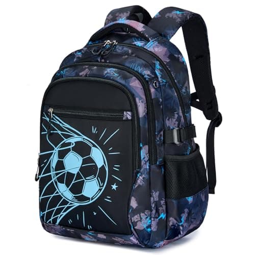 Amythe School Backpack for Boys - Large Lightweight Reflective & Luminous