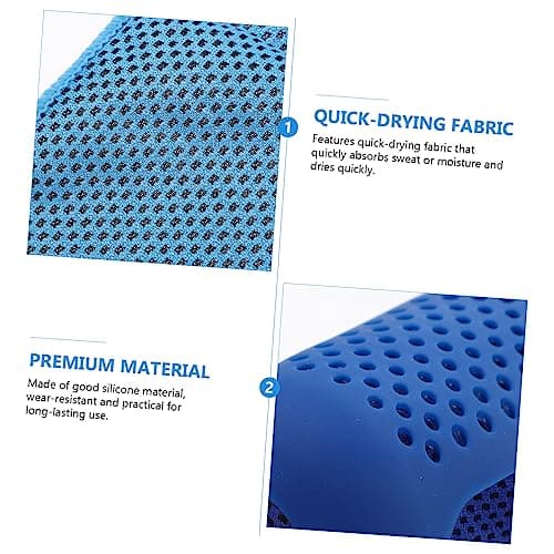 MOBUTOFU 2 Sets Quick Drying Ice Towel for Sports Fitness Sweat Absorbing Cooling Towel for Gym Workout Travel Backpacking for Yoga — view 5