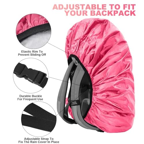 LAMA 1 Pack Waterproof Backpack Rain Cover for Size L 45L–55L Rucksack — view 4