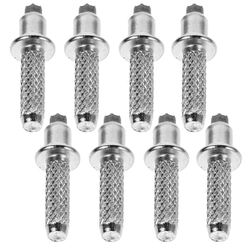 Walking Stick Tips Tungsten Steel Hiking Pole Feet Replacement 8 Pack