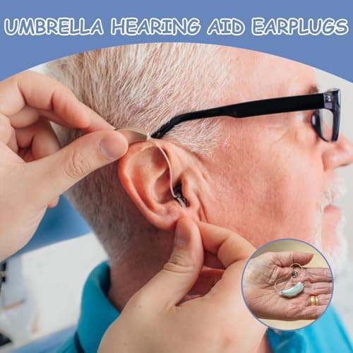 20 Hearing Aid Domes, 8mm Silicone Umbrella Ear Tips Reusable Medium Fit — view 4