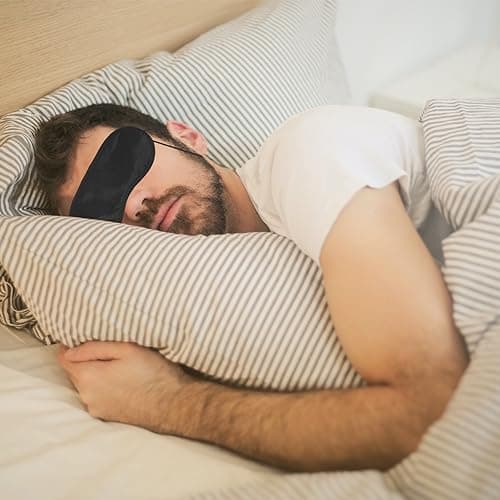 5 Pcs Eye Sleep Masks, Eye Blinderfold for Sleeping Covering, Travel, Party Supply (Pink) — view 5