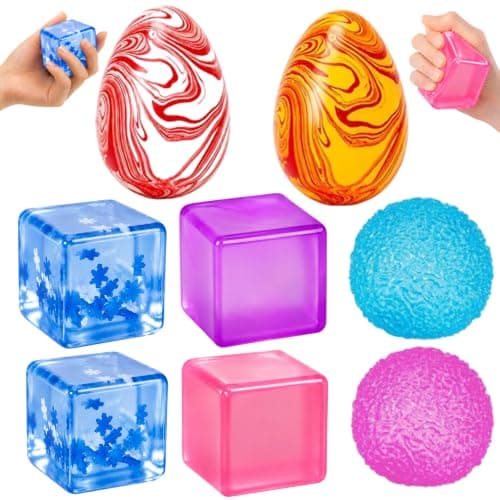 8 Pack Squishy Fidget Toys for Kids