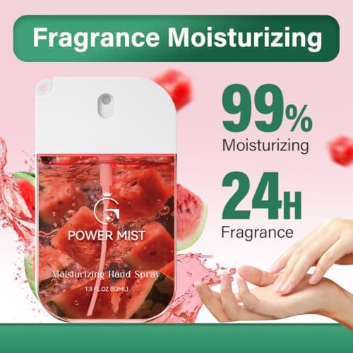 Hand Sanitiser Spray – Watermelon Moisturising Hand Sanitizer, 53ml 2Pack — view 5