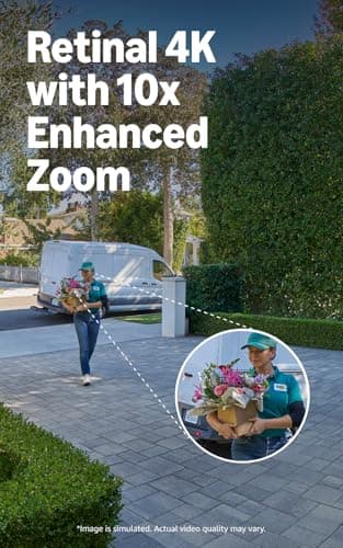Ring Battery Video Doorbell 4K Pro (newest gen), DIY Wireless Doorbell Camera, Retinal 4K, wide-angle, 10x Zoom, Quick Release Ultra Battery Pack, 30-day free trial of Ring Subscription Plan — view 2