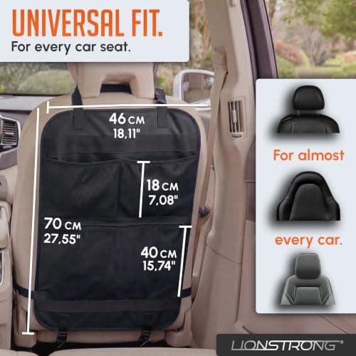 LIONSTRONG® Back Seat Car Organizer [WATERPROOF] - Big Bag — view 3