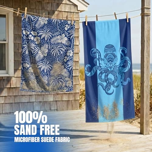 Utopia Towels - 2 Pack Microfiber Beach Towel (81 x 180 CM) — view 4