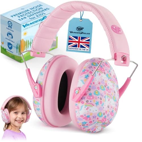 Kids Ear Defenders - Noise Cancelling Headphones - Unicorn Dream