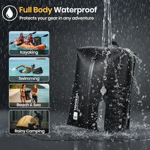 Tavoxda Vacuum Bags for Travel with Wireless Electric Pump, Durable Vacuum Compression Bag, Reusable Vacuum Packing Cubes for Rucksack, Suitcase, Clothes, Home Storage-2 Pack+Pump — view 5