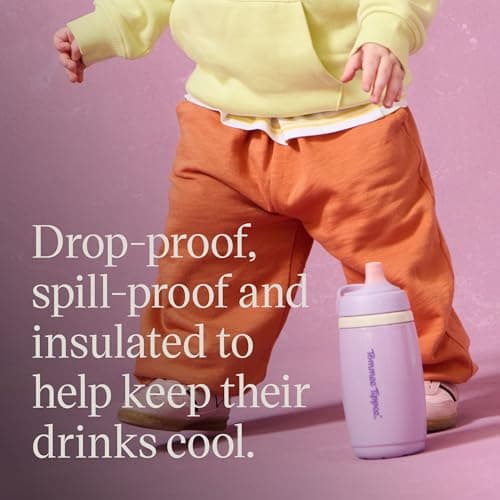 Tommee Tippee Insulated Active Spout Cup 12m+, 266ml, Blue and Yellow — view 5