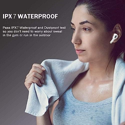 Robosynq Bluetooth 5.3 Wireless Earbuds, 30H Playtime, HiFi Stereo Sound, 4 ENC Noise Cancelling Mic, IPX7 Waterproof, Fast Charge Touch Control In-Ear Wireless Headphones for iPhone/Android/IOS — view 6
