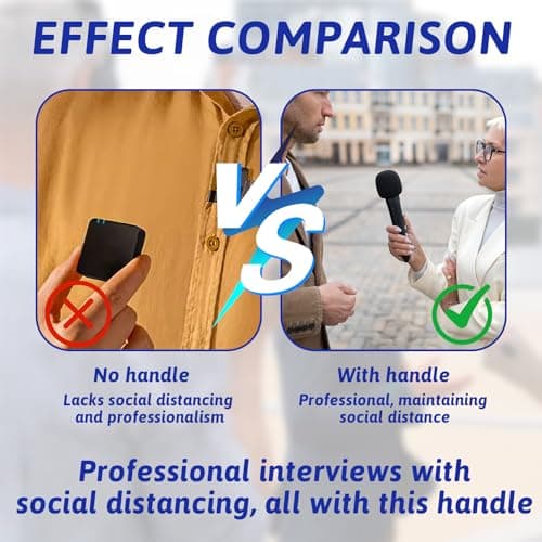 Universal mic Handheld Adapter for Rode Wireless GO II — view 5