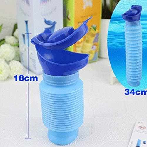 Pocket Toilet Portable Urinal Travel Camping Car Toilet Pee Bottle Emergency Kit — view 5