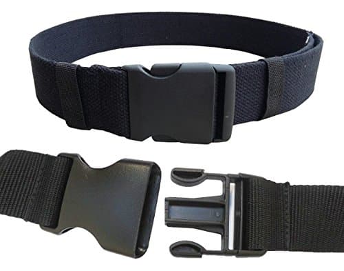 50mm Adjustable Webbing Belt Waist Extension Strap – Heavy Duty 2" Belt Extender for Bum Bags, Fanny Packs, Travel Pouches, Backpacks & Waist Packs – 50mm Quick-Release Strap