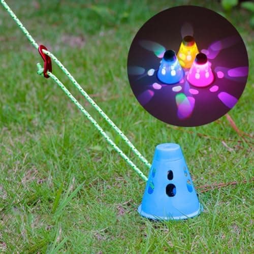 TPR Rubber Tent Stake Cover Soft Touch Protection(Blue) — view 5